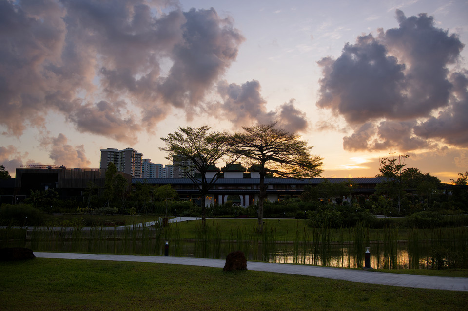 Jurong Lake Gardens - Chinese Garden Sunset I