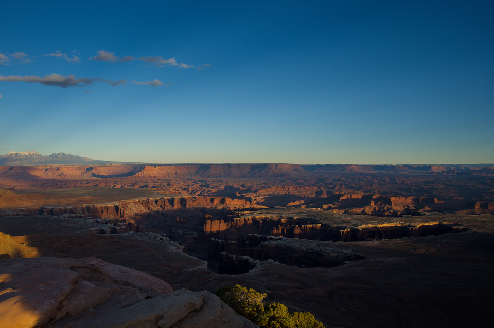 Grand View Point - Monument Basin Sunset