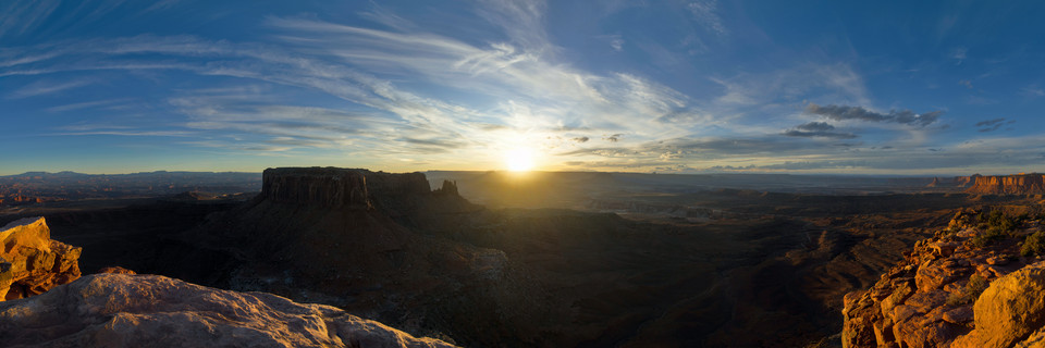 Grand View Point - Sunset Panorama I