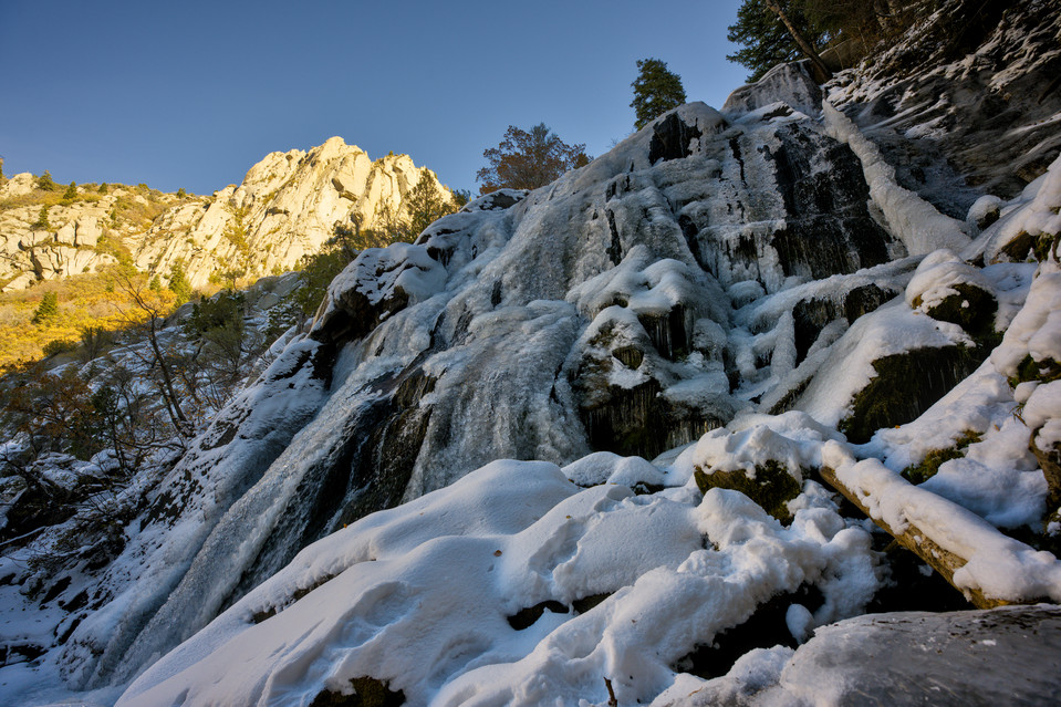 Bell Canyon - Frozen Waterfall