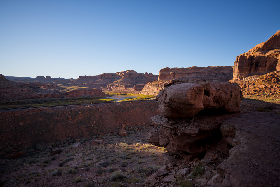 Corona Arch - Colorado River View
