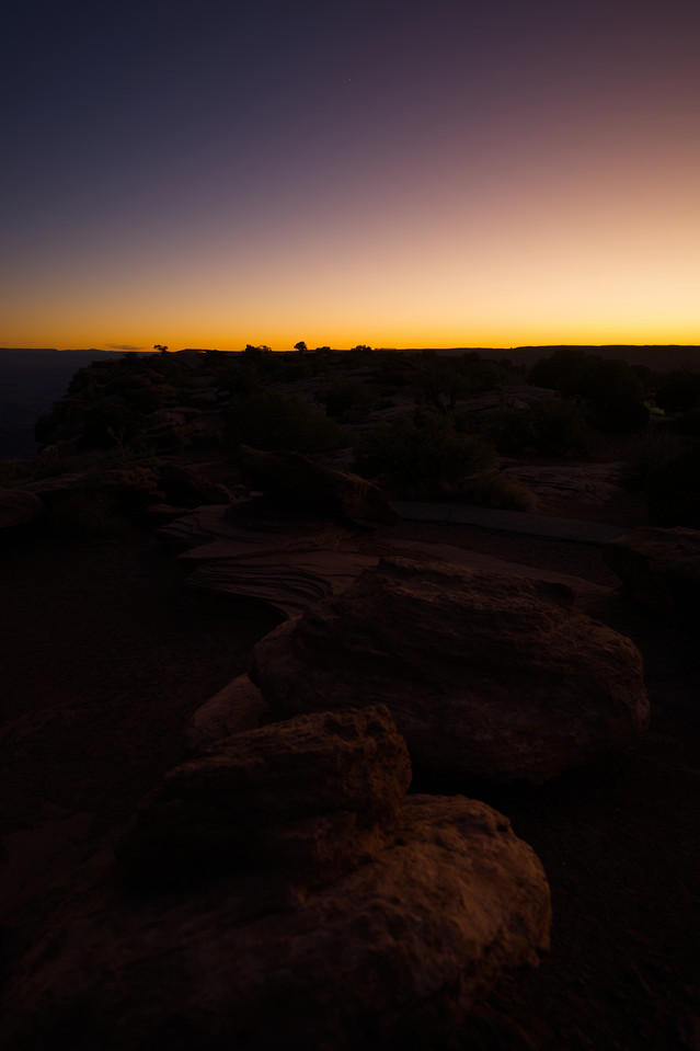 Dead Horse Point - Distant Silhouettes