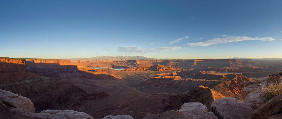 Dead Horse Point - Sunset Panorama