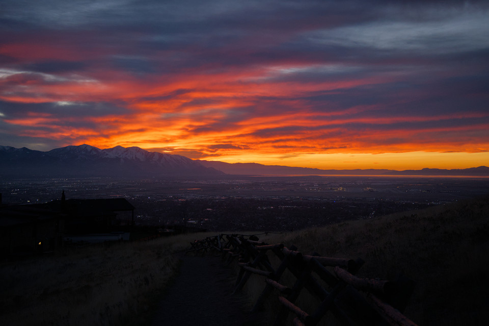 Ensign Peak - Sunset II