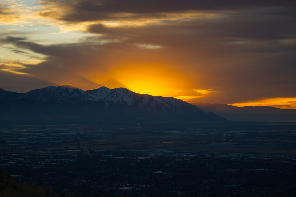 Ensign Peak - Sunset I