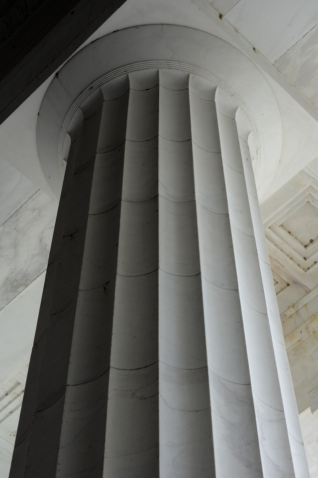 Lincoln Memorial - Column