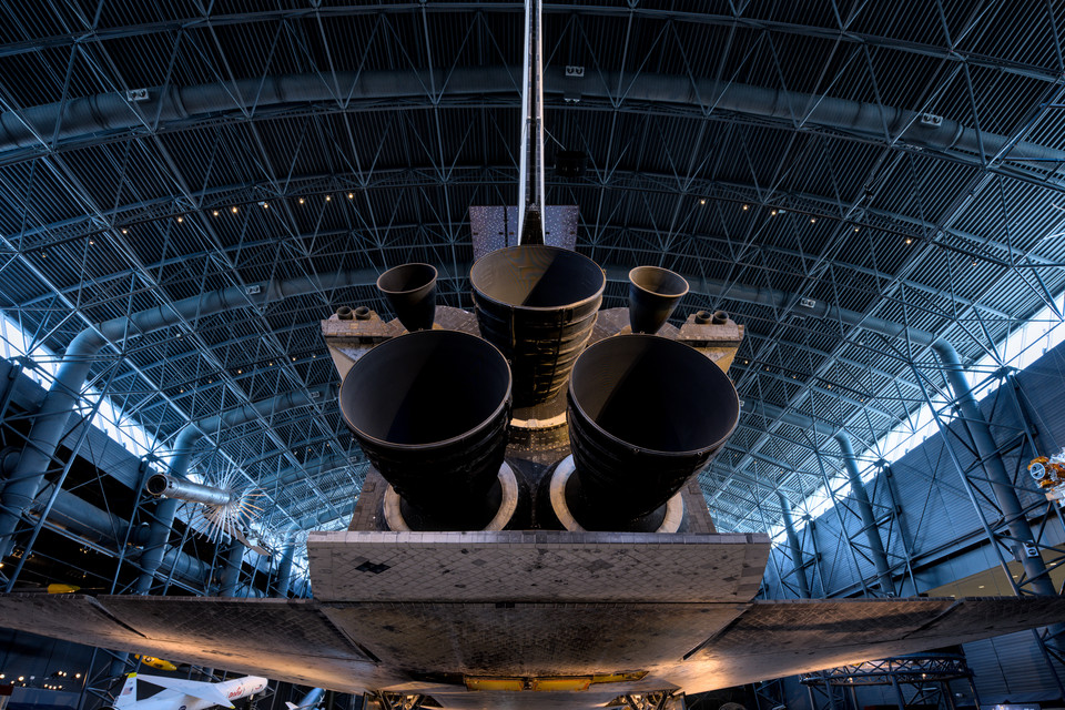 Steven F. Udvar-Hazy Center - Space Shuttle Main Engines